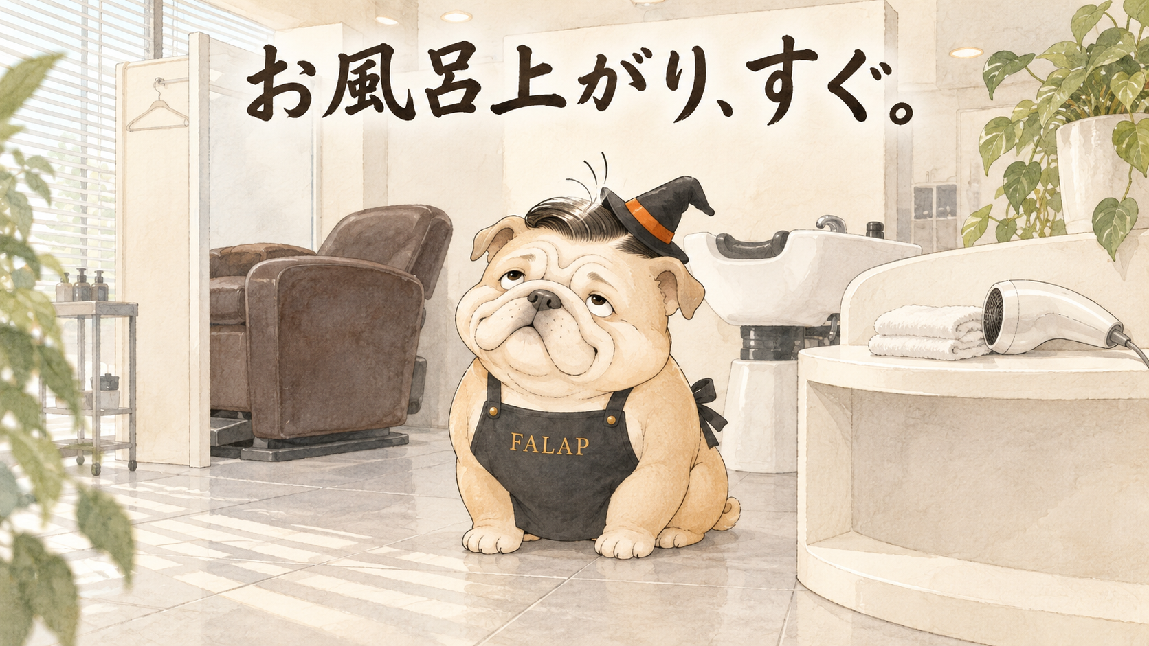 美容室では決まるのに、家だと決まらない理由｜短髪のドライヤーは「タイミング」で変わる｜春日市FALAP
